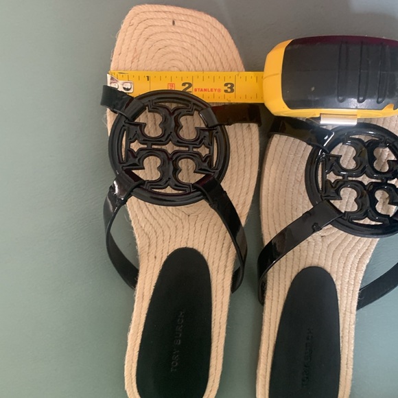 NWT Tory Burch NWT Bombe Miller Medallion Espadrille Sandals - Picture 7 of 7